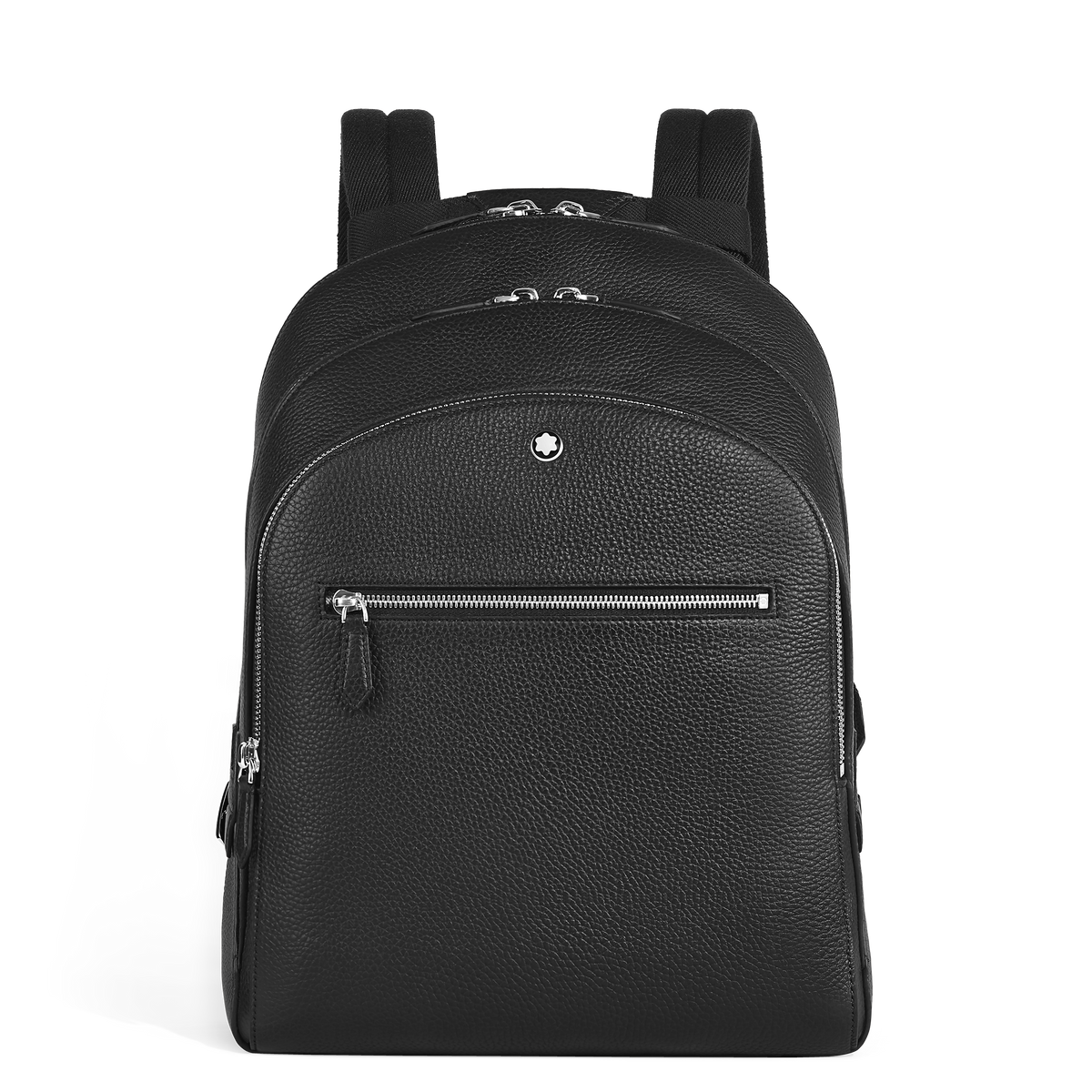 Medium Backpack with 3 Compartments in Grain Leather