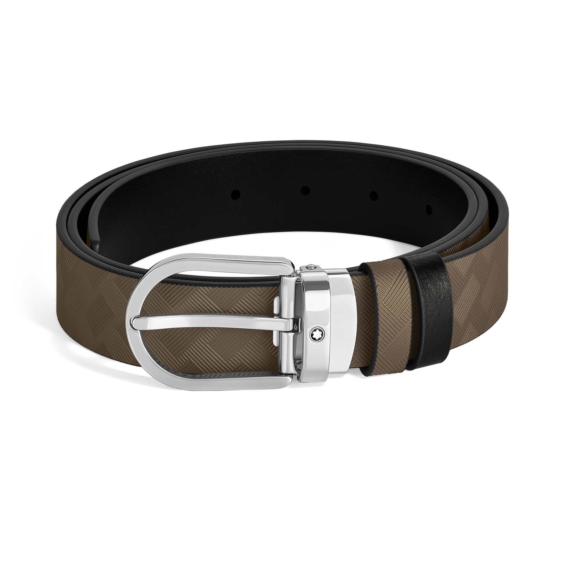 Horseshoe 30 mm Reversible Belt in Extreme Leather
