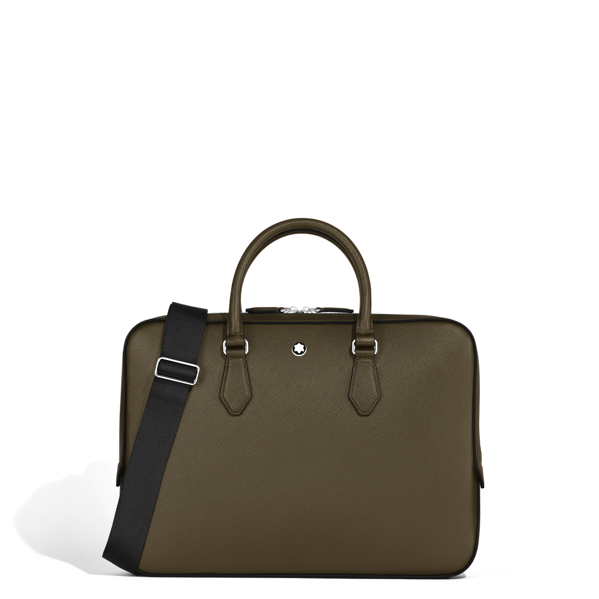 Thin Briefcase in Sartorial Leather
