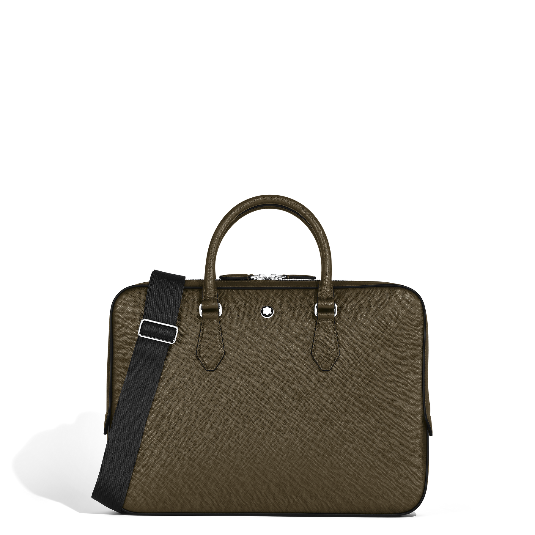 Thin Briefcase in Sartorial Leather