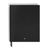 Notebook Large, Saffiano Leather, Black - Blank Pages