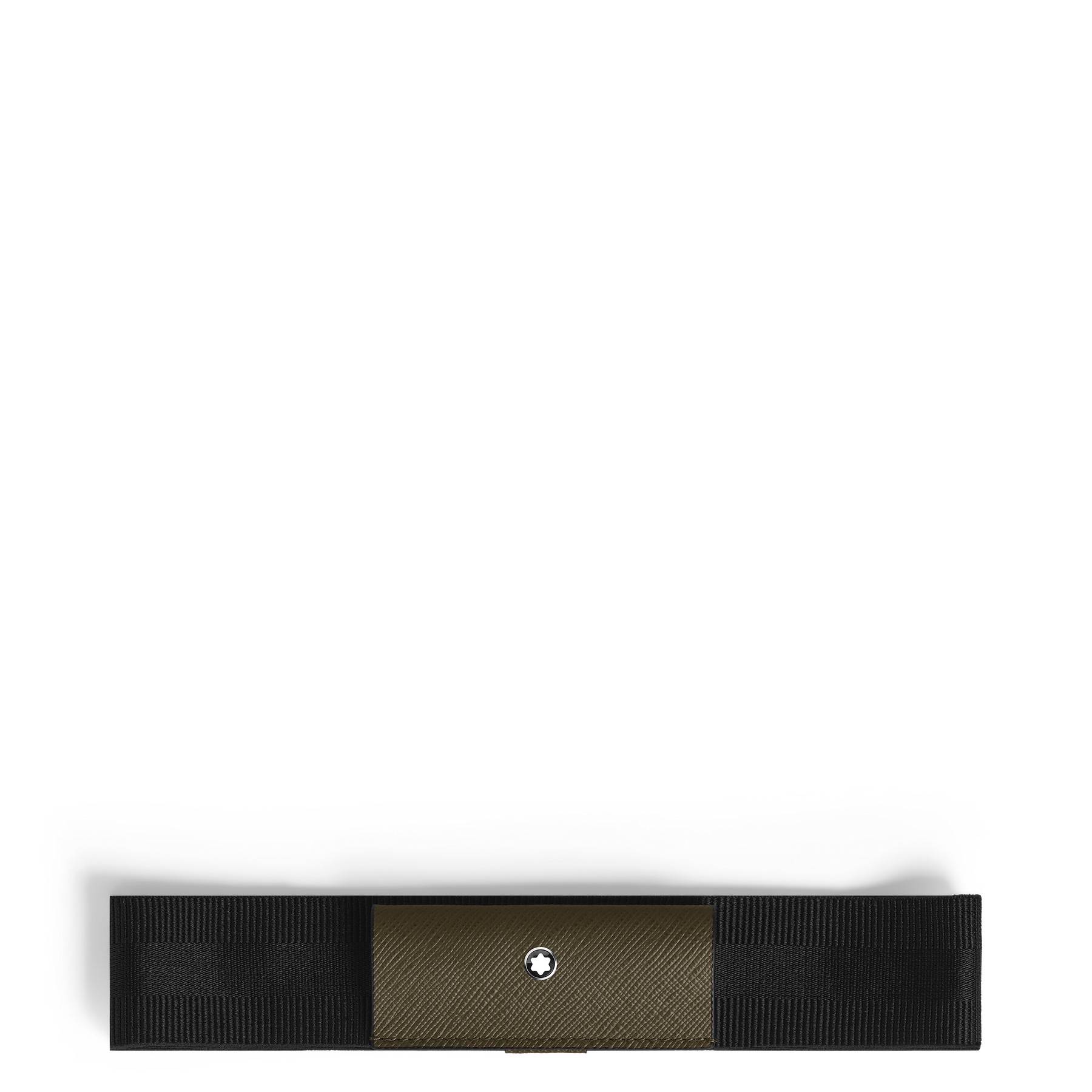 1-Pen Loop with Elastic Band in Sartorial Leather