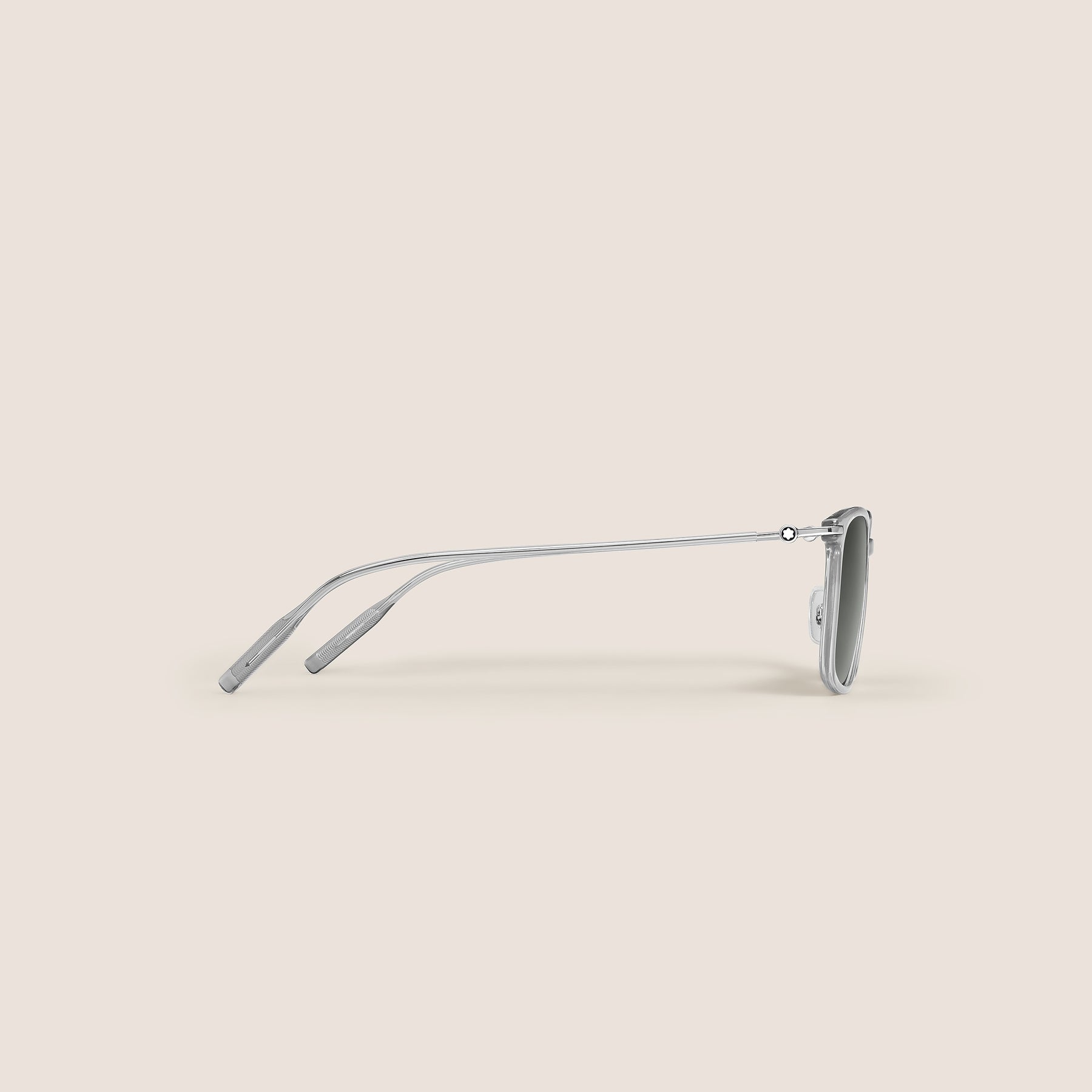 Rectangular Sunglasses with Grey Injected Frame