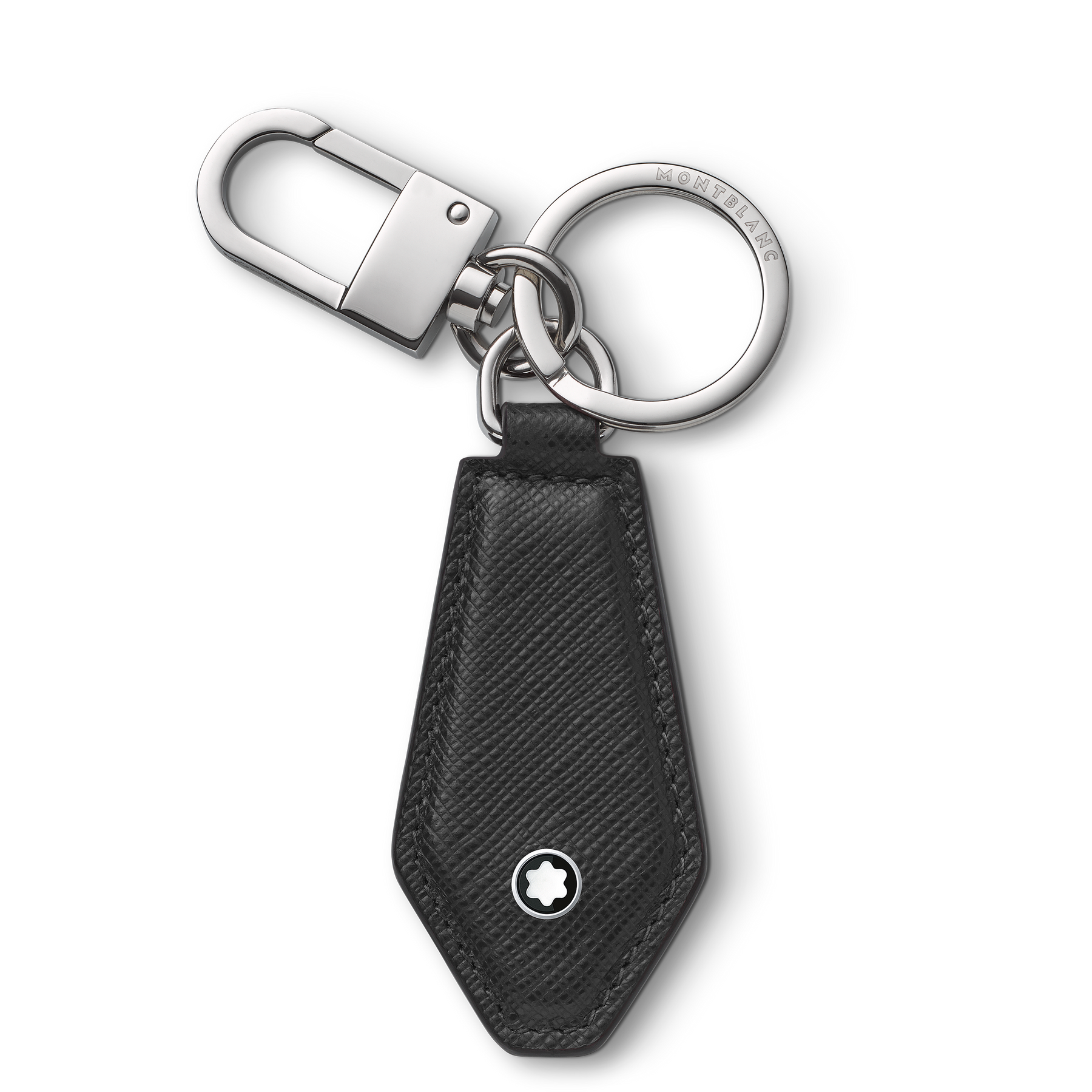 Sartorial diamond shaped key fob