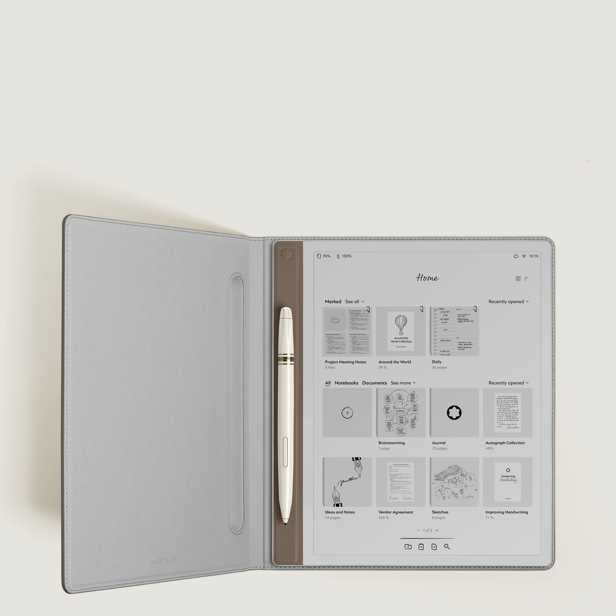 Montblanc Digital Paper, Elixir Gold