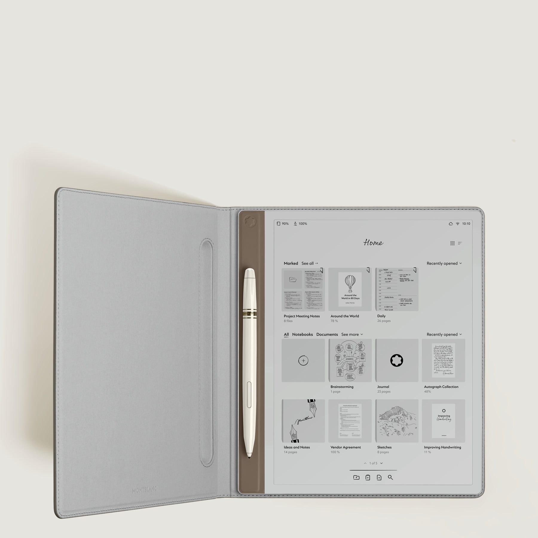 Montblanc Digital Paper, Elixir Gold