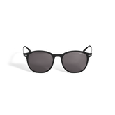 Round Sunglasses with Black Injected Frame