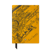 Notebook #146 small, Great Characters Enzo Ferrari, Giallo Modena - Lined