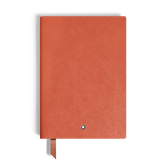 Notebook Medium, Cayenne Leather, Burgundy, Lined Pages