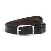 Reversible Belt in Meisterstück 35 mm Leather with Rectangular Buckle