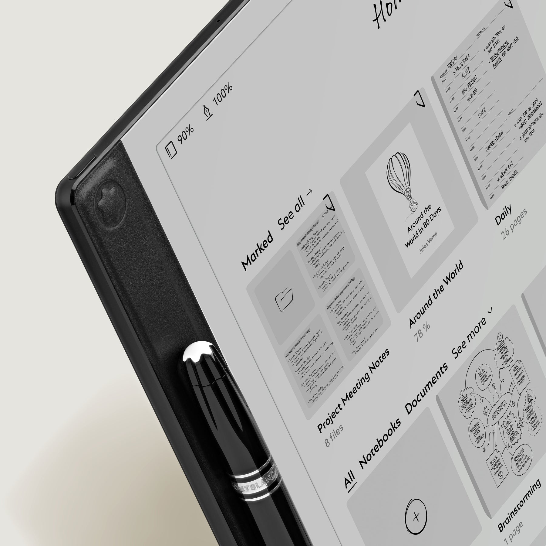 Montblanc Digital Paper, Mystery Black