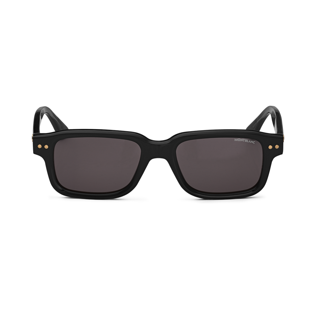 Rectangular Sunglasses with Black Acetate Frame