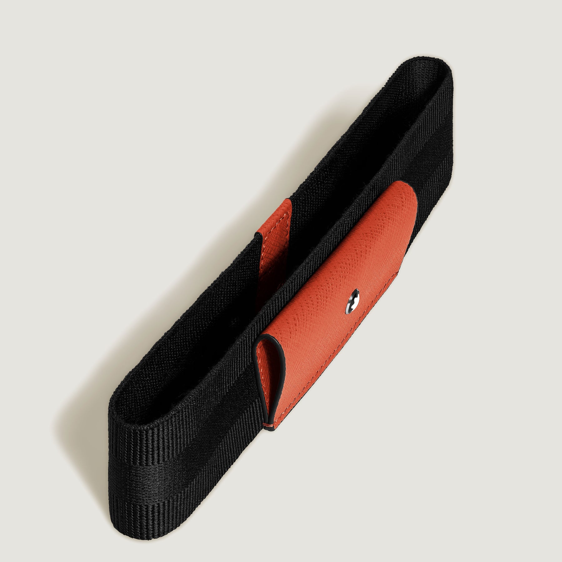 1-Pen Loop with Elastic Band in Sartorial Leather