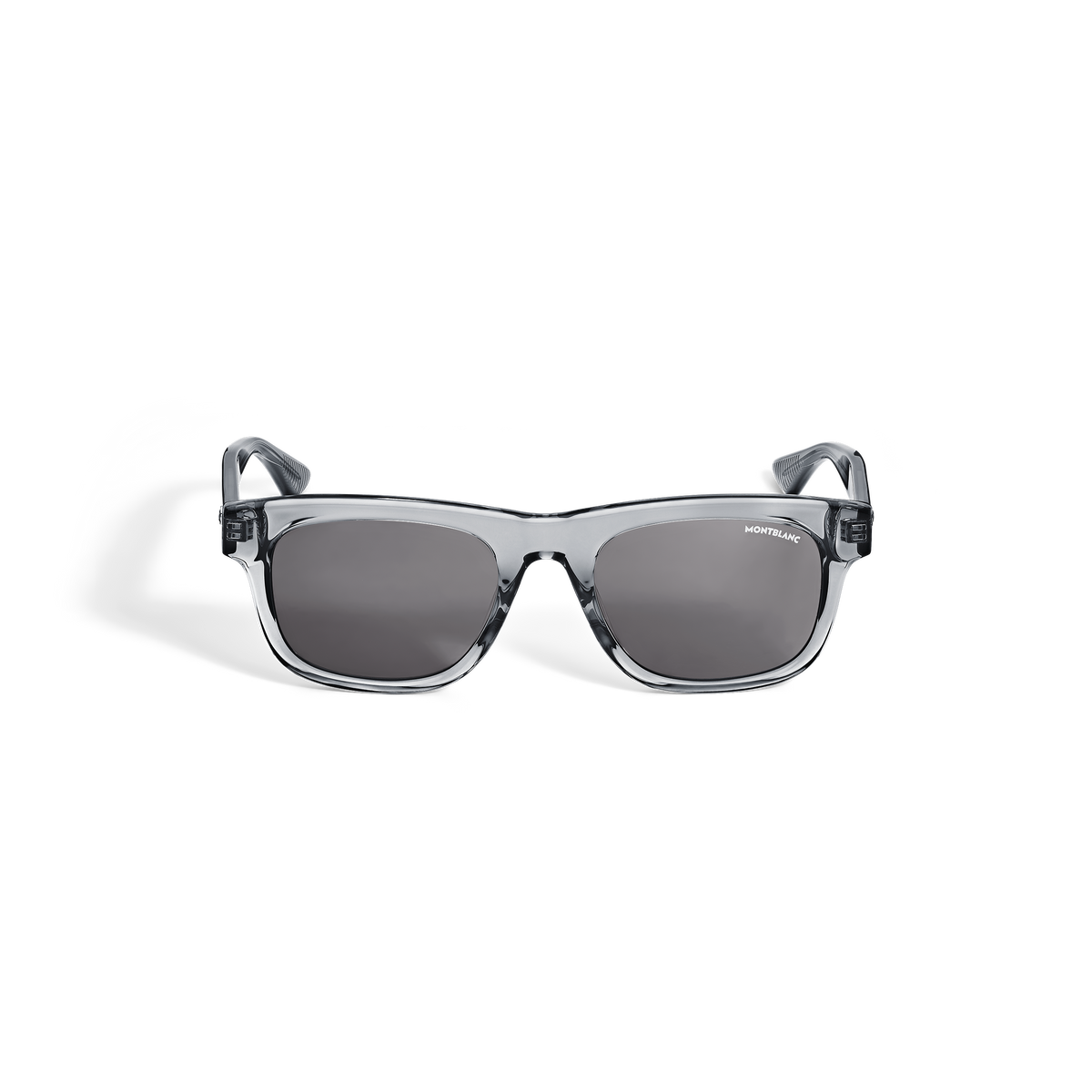 Squared Sunglasses with Grey Coloured Acetate Frame