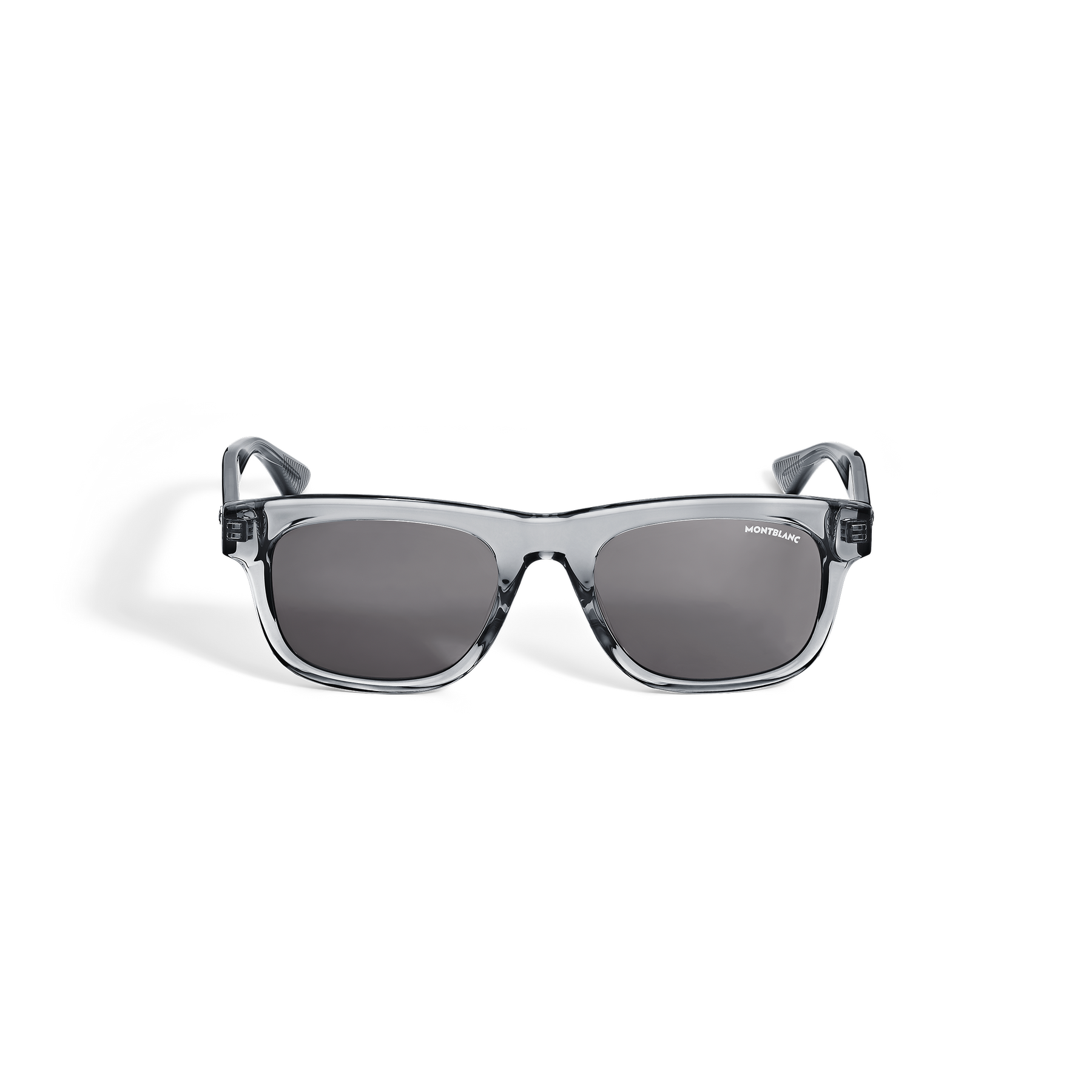 Squared Sunglasses with Grey Coloured Acetate Frame