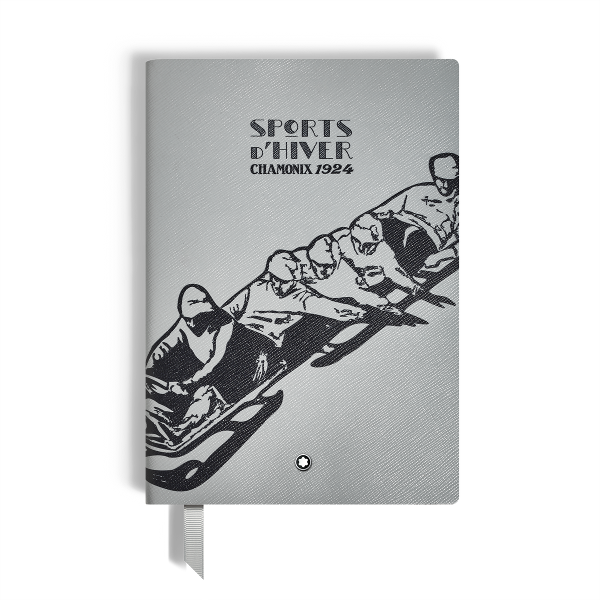 Notebook #146 small, Meisterstück x Olympic Heritage Chamonix 1924, Grey - Lined