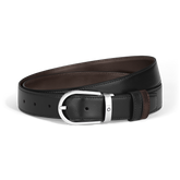 Horseshoe 30 mm Reversible Belt in Meisterstück Leather