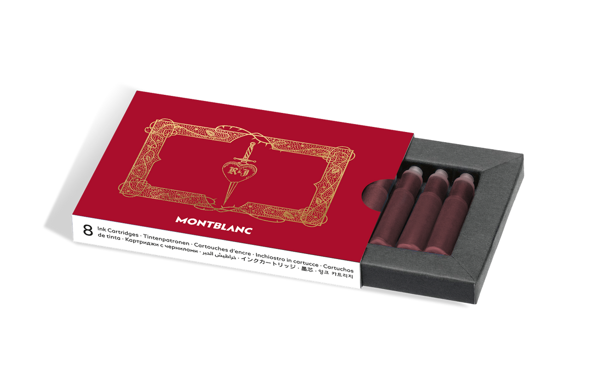Ink Cartridges, Meisterstück Romeo & Juliet, Verona Red