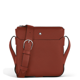 Vertical Belt Messenger Bag in Sartorial Leather