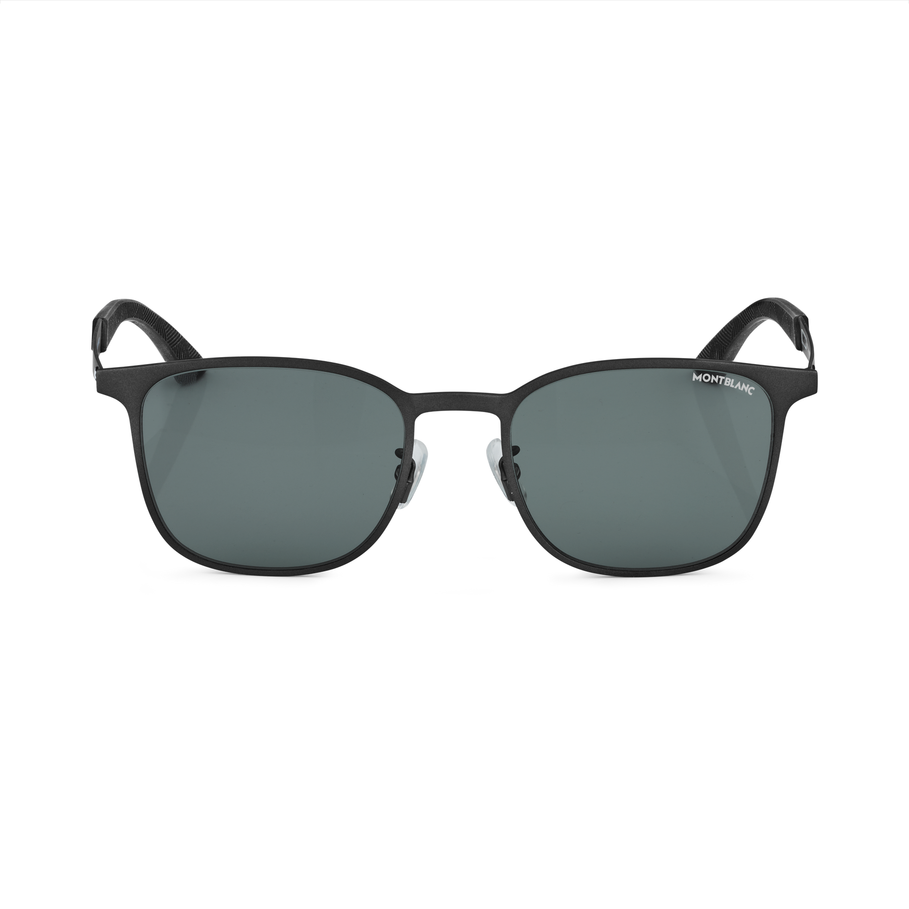 Squared Sunglasses with Black-Colored Metal Frame