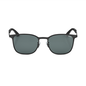 Squared Sunglasses with Black-Colored Metal Frame