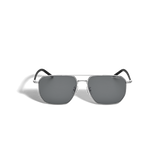 Squared Sunglasses with Silver Coloured Metal Frame