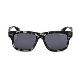 Rectangular Sunglasses with Black-Colored Acetate Frame