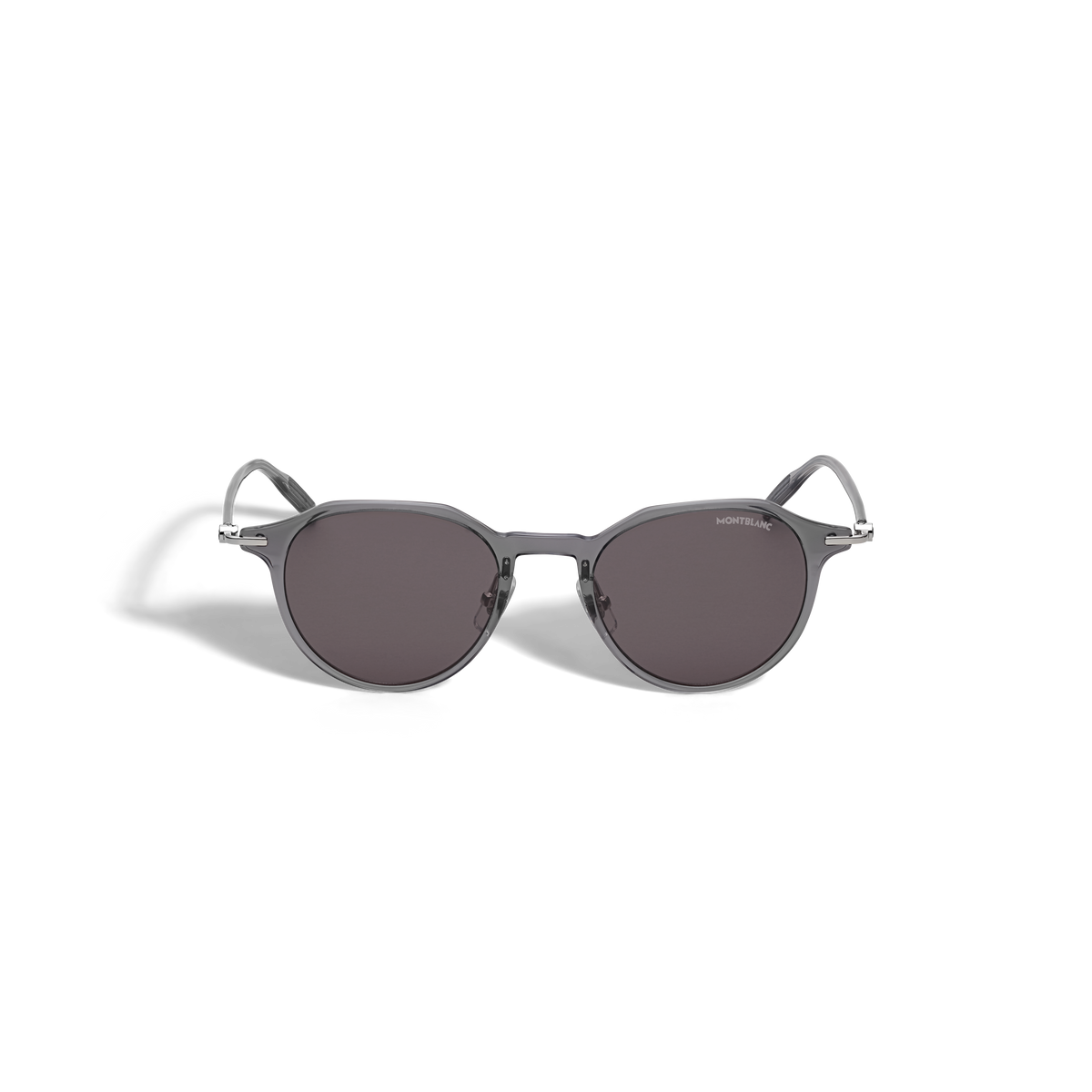 Round Sunglasses with Grey Injection Frame