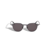 Round Sunglasses with Grey Injection Frame