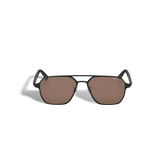 Squared Sunglasses with Black Metal Frame