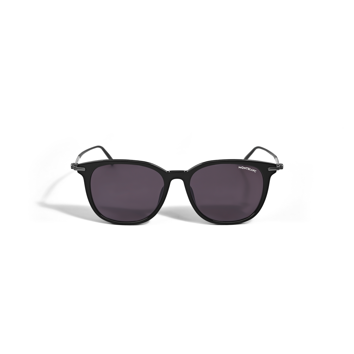 Rectangular Acetate Black Frame Sunglasses