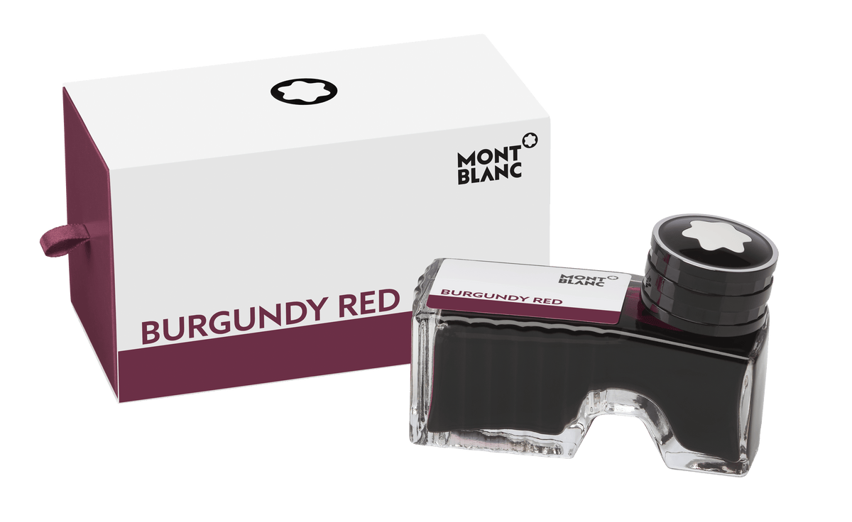 Ink Bottle, Burgundy Red