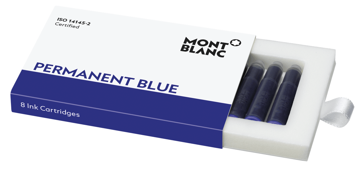 Ink cartridges, permanent blue