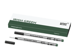 2 Rollerball Refills Medium, Irish Green