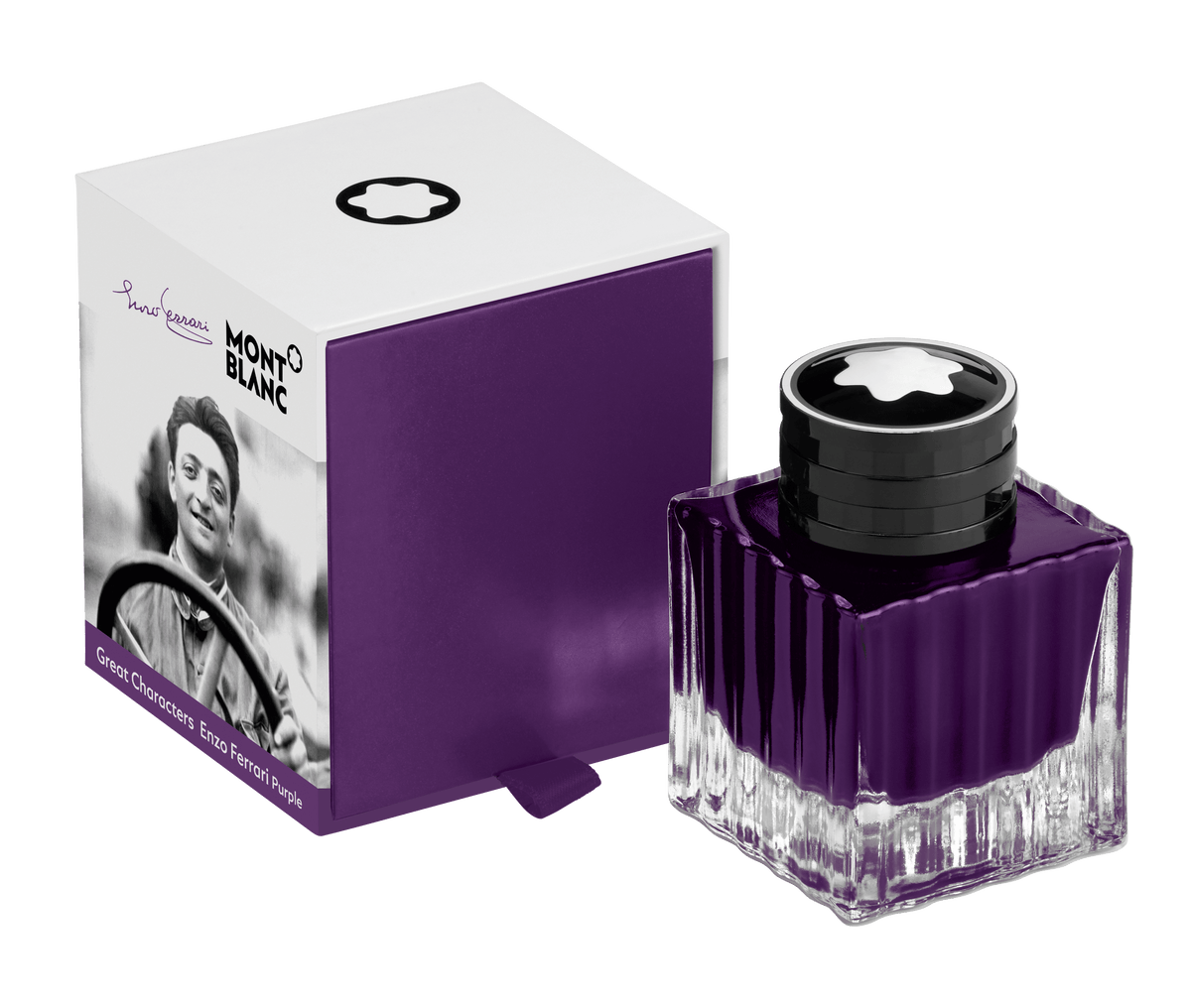 Ink Bottle 50 ml, Purple, Great Characters Enzo Ferrari
