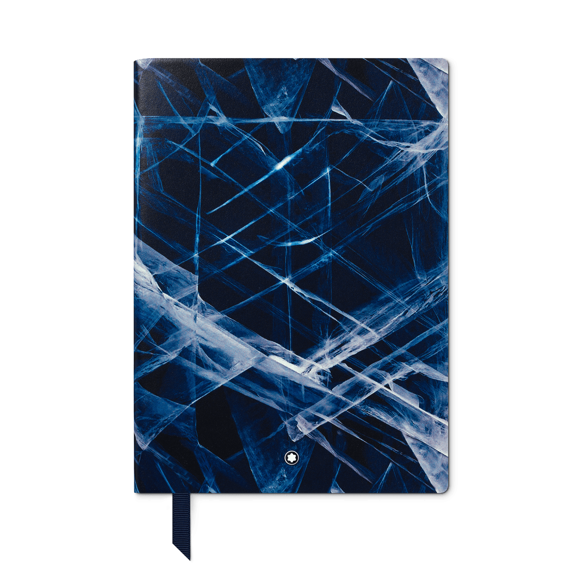 Notebook #163 medium, Montblanc Meisterstück Glacier collection, blue lined