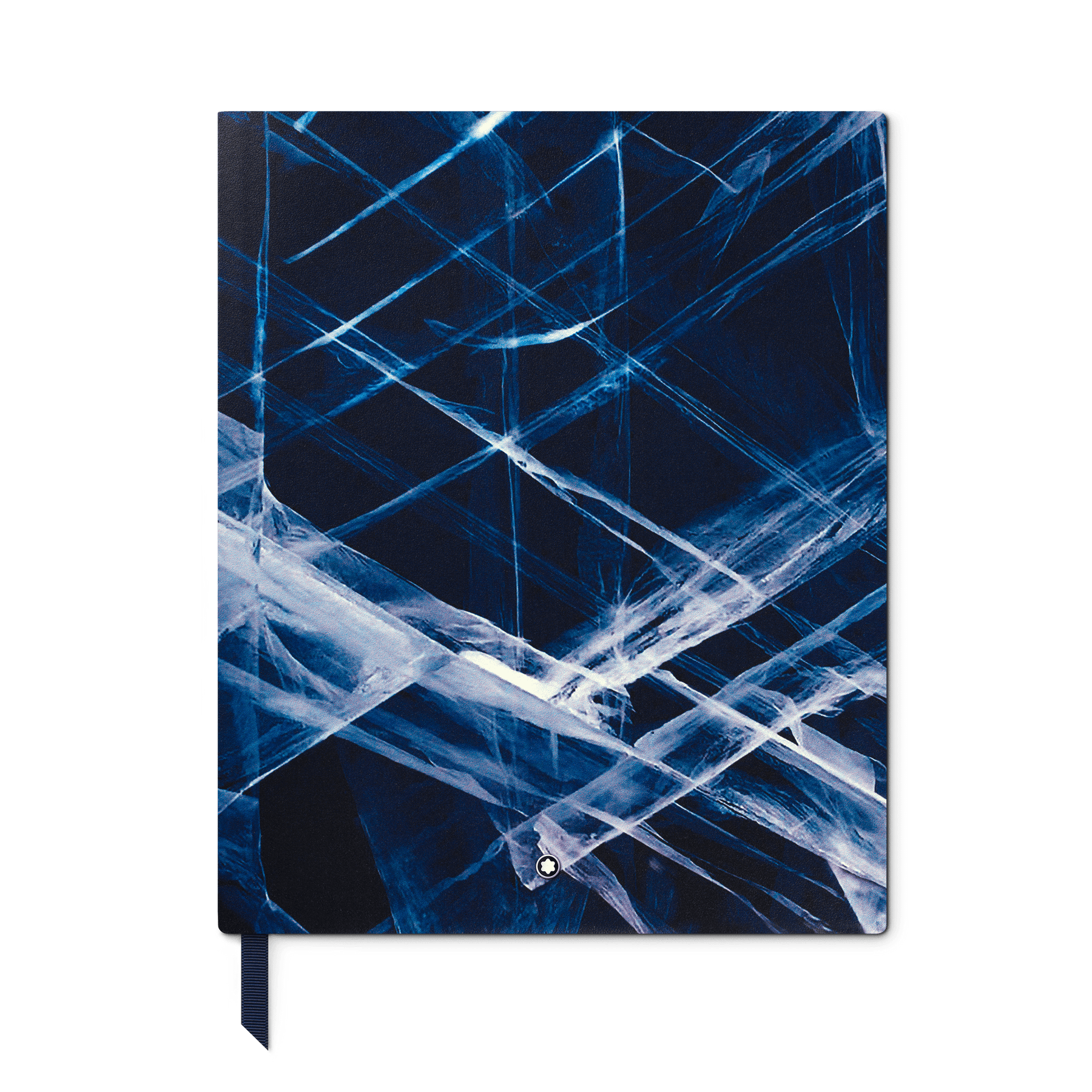 Notebook #149 large, Montblanc Meisterstück Glacier collection, blue lined